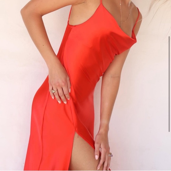 NWT’s Resa Slip dress in Cayenne XS - Picture 3 of 4